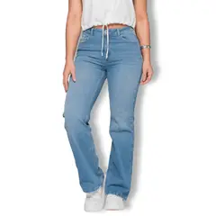 TRUCCOS JEANS - Jeans Wide Leg Mujer Azul Claro – Elasticado T22107635