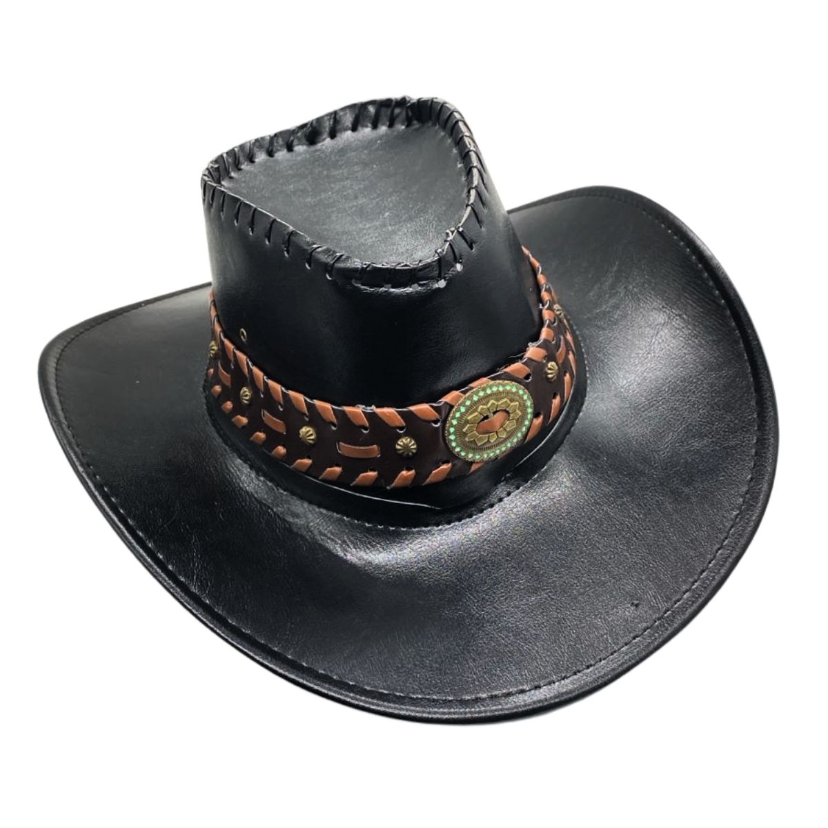 EKOL TACTICA MILITAR - Sombrero Vaquero Unisex Gorro Gorra Jockey Oeste Fiestas