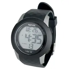 AQUASPORT - Reloj Deportivo Para Buceo Seac Sub Chronos Negro