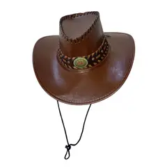 EKOL TACTICA MILITAR - Sombrero Vaquero Unisex Gorro Gorra Jockey Oeste Fiestas