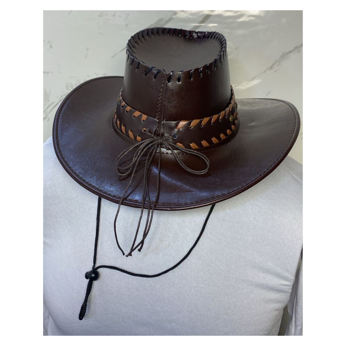 EKOL TACTICA MILITAR - Sombrero Vaquero Unisex Gorro Gorra Jockey Oeste Fiestas