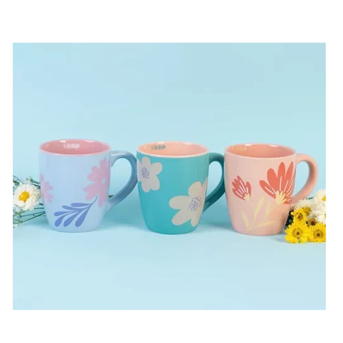 KEEP TITANIO - Tazon Ovalado Grande Botanic Flower Keep 30oz 880ml 125cm