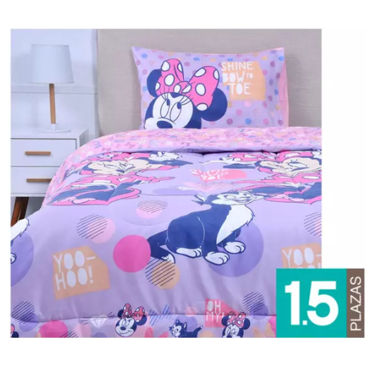 NEWTREE - Plumón Minnie Shine 15 Plaza 200 grs