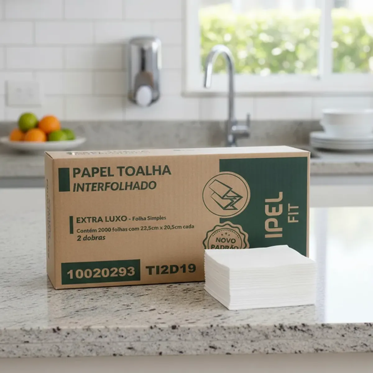 GENERICO - Toalla interfoliada hoja simple 2000 unidades