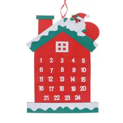 NEWTREE - Calendario de Adviento Casa Colgante 42x58cm