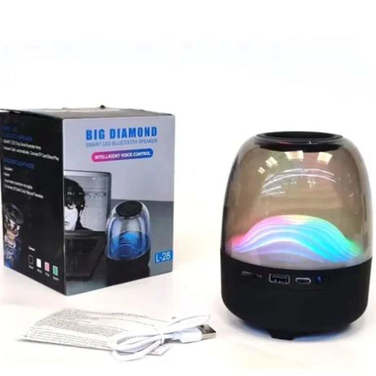 GENERICO - Parlante Inteligente Big Diamond Musica y Llamadas