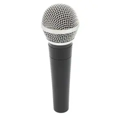 PUNTO STORE - Micrófono Vocal Cardioide Tipo SM58 + Estuche XLR - PS