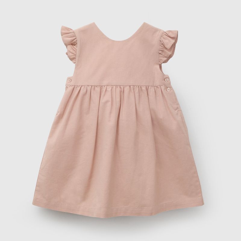 COLLOKY - Vestido Bebé niña Rosa 57906 Colloky