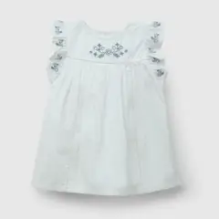 COLLOKY - Vestido para Niña Blanco