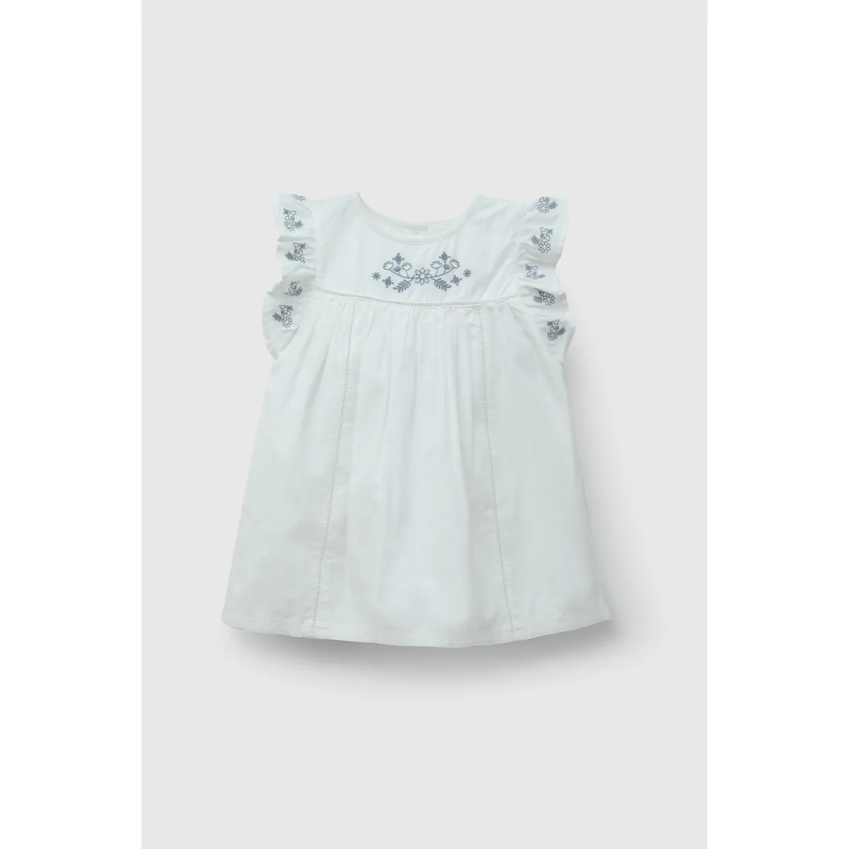 COLLOKY - Vestido Niña Blanco  58257 Colloky