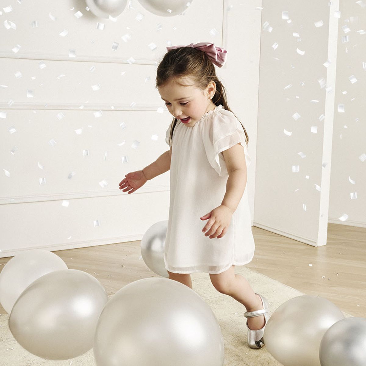 COLLOKY - Vestido Niña Blanco  58258 Colloky