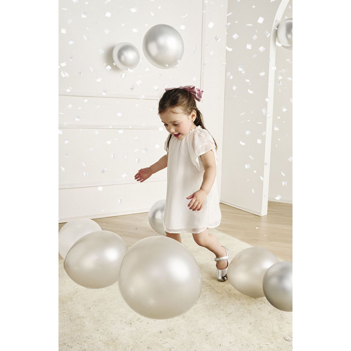 COLLOKY - Vestido Niña Blanco  58258 Colloky