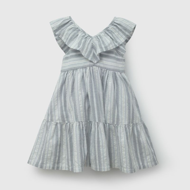COLLOKY - Vestido Niña Celeste 58261 Colloky