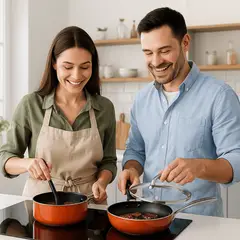 MOVI - Batería de Cocina 11 Piezas antiadherente