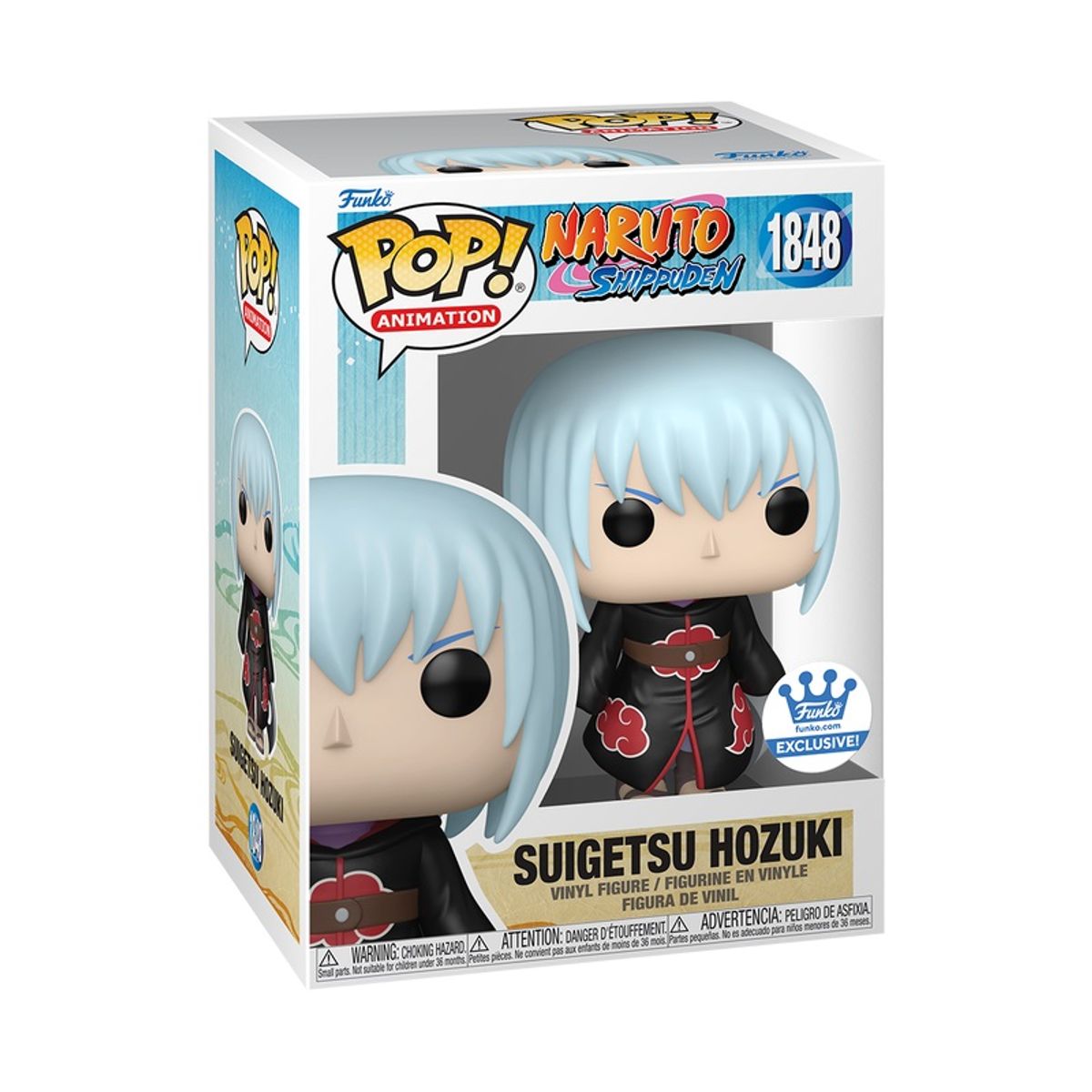 FUNKO - Funko Pop Naruto – Suigetsu Hozuki 1848 + Protector