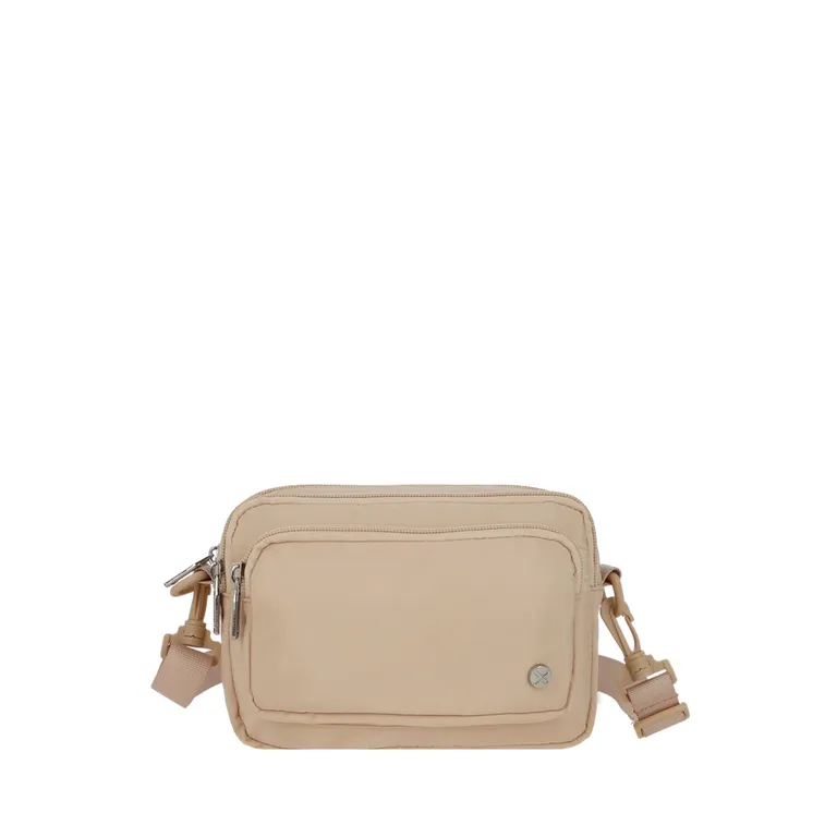 Cartera Bandolera de Mujer Weekend 3XT Beige S Beige S