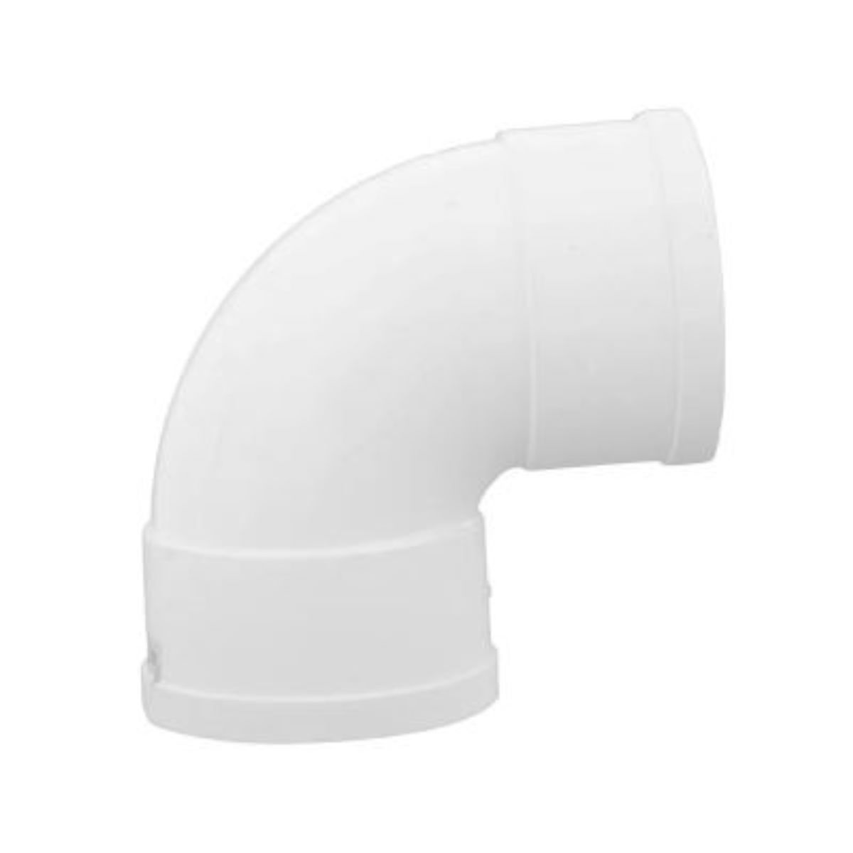 GENERICO - CODO BAJADA PVC 87.5 G BLANCO HEM-HEM