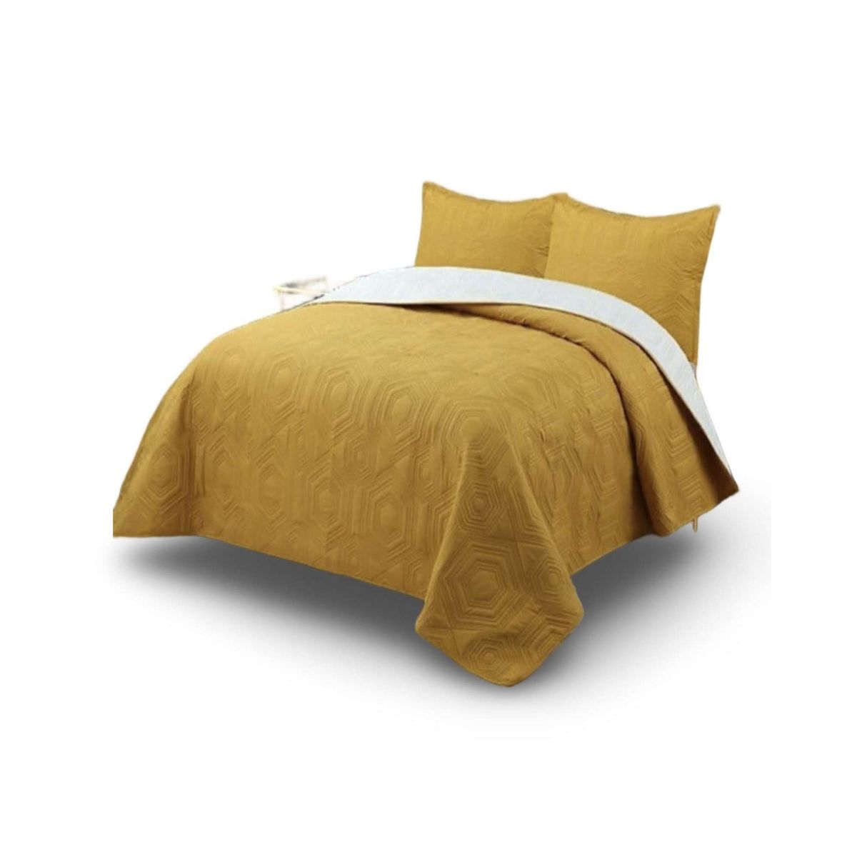 GENERICO - Cubrecama Colcha Quilt de Verano plaza y media