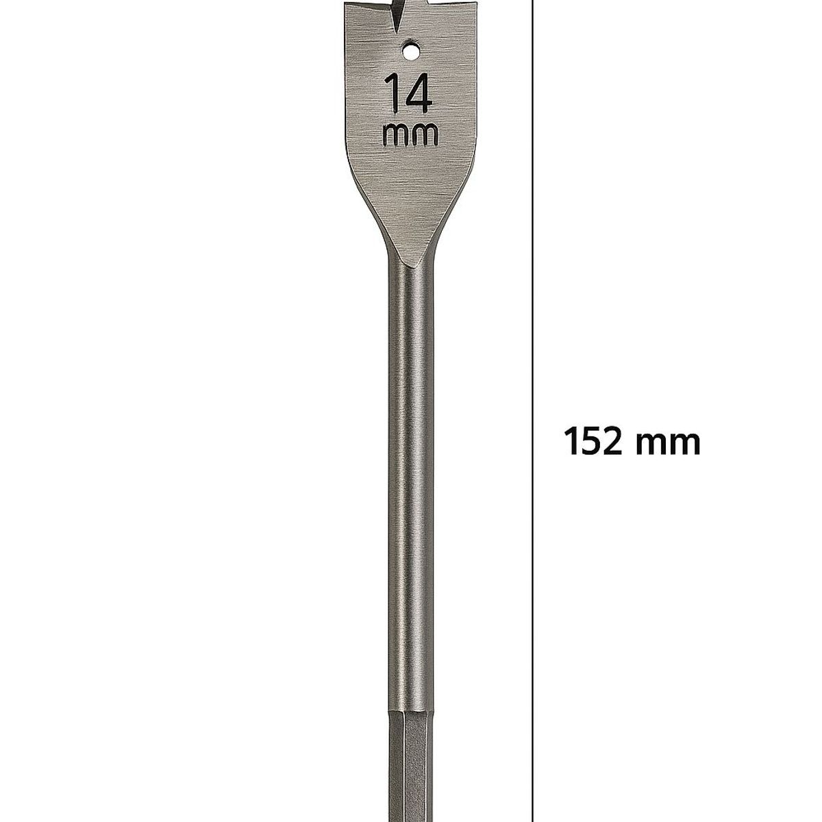 NEWTREE - Broca Madera Mecha Paleta 14x152mm 1 Unidad