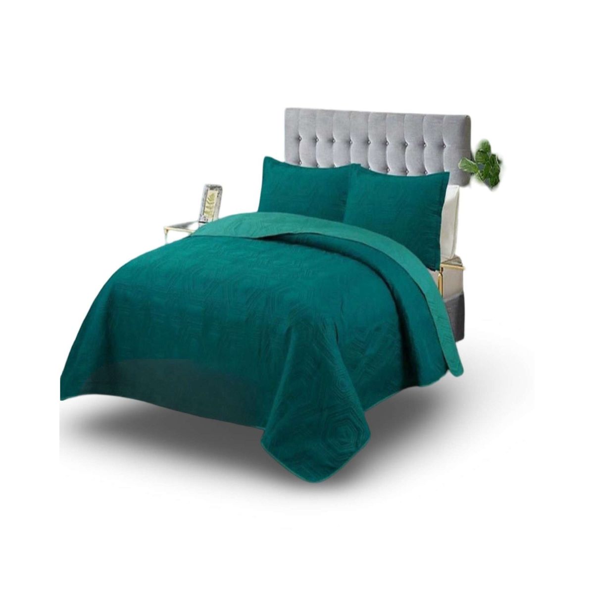 GENERICO - Cubrecama Colcha Quilt de Verano 2 Plaza