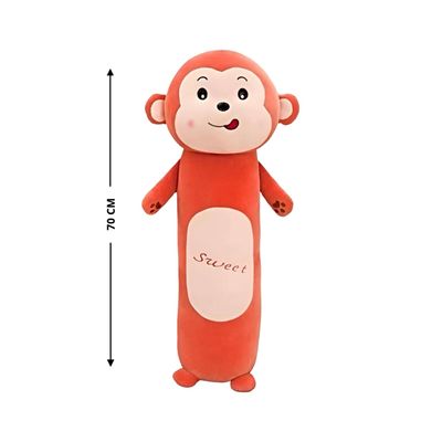 Imagen 2 del producto COJIN PELUCHE MONO CAFE