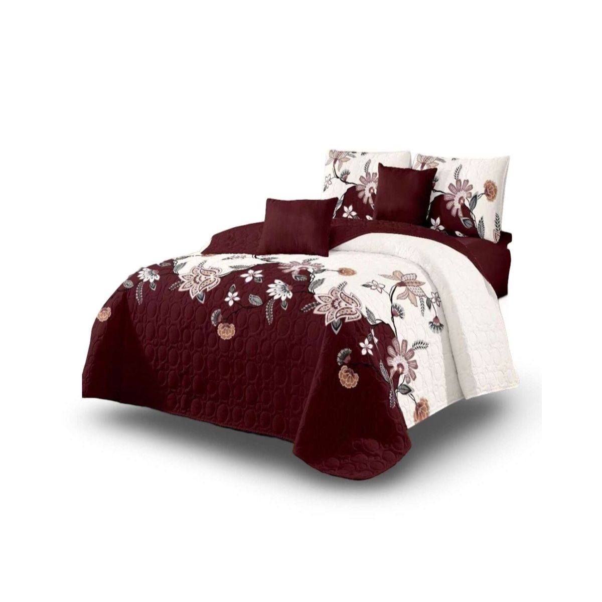 GENERICO - Cubrecama Colcha Quilt de Verano 2 Plaza