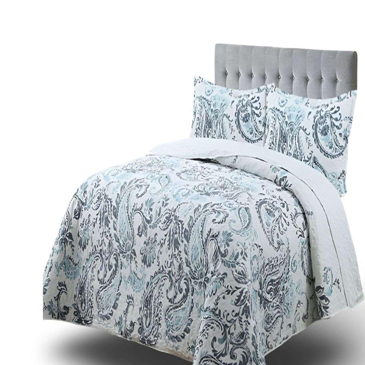 GENERICO - Cubrecama Colcha Quilt de Verano 2 Plaza