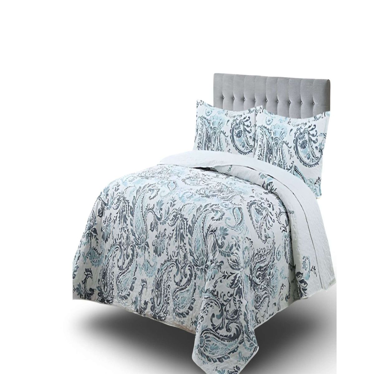 GENERICO - Cubrecama Colcha Quilt de Verano 2 Plaza