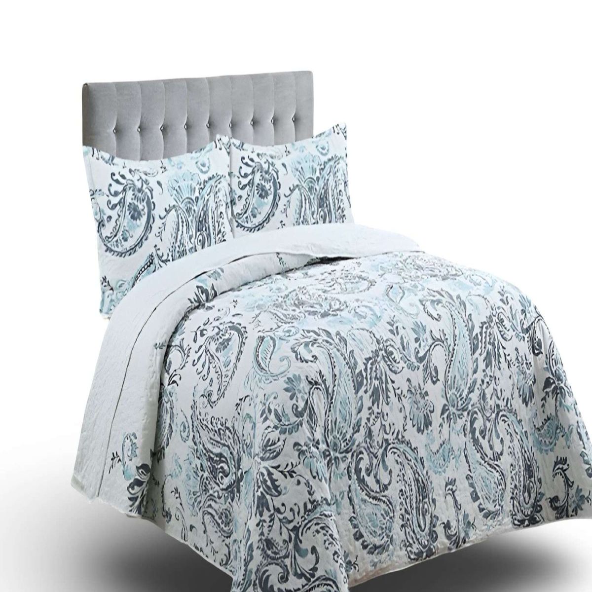 GENERICO - Cubrecama Colcha Quilt de Verano 2 Plaza