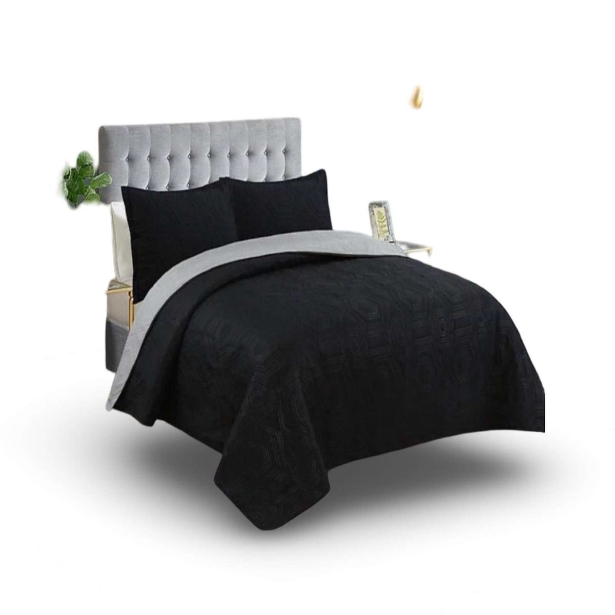 GENERICO - Cubrecama Colcha Quilt de Verano king