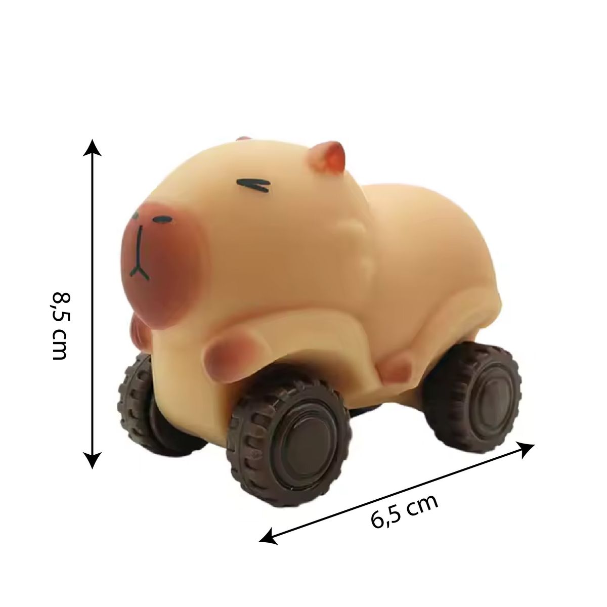 NEWTREE - Juguete Carro Capibara 65x85cm - Vehículo de Animal Divertido para Niños