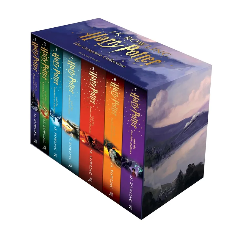 EDUCA - Libro Inglés Harry Potter Colección Completa Paperback