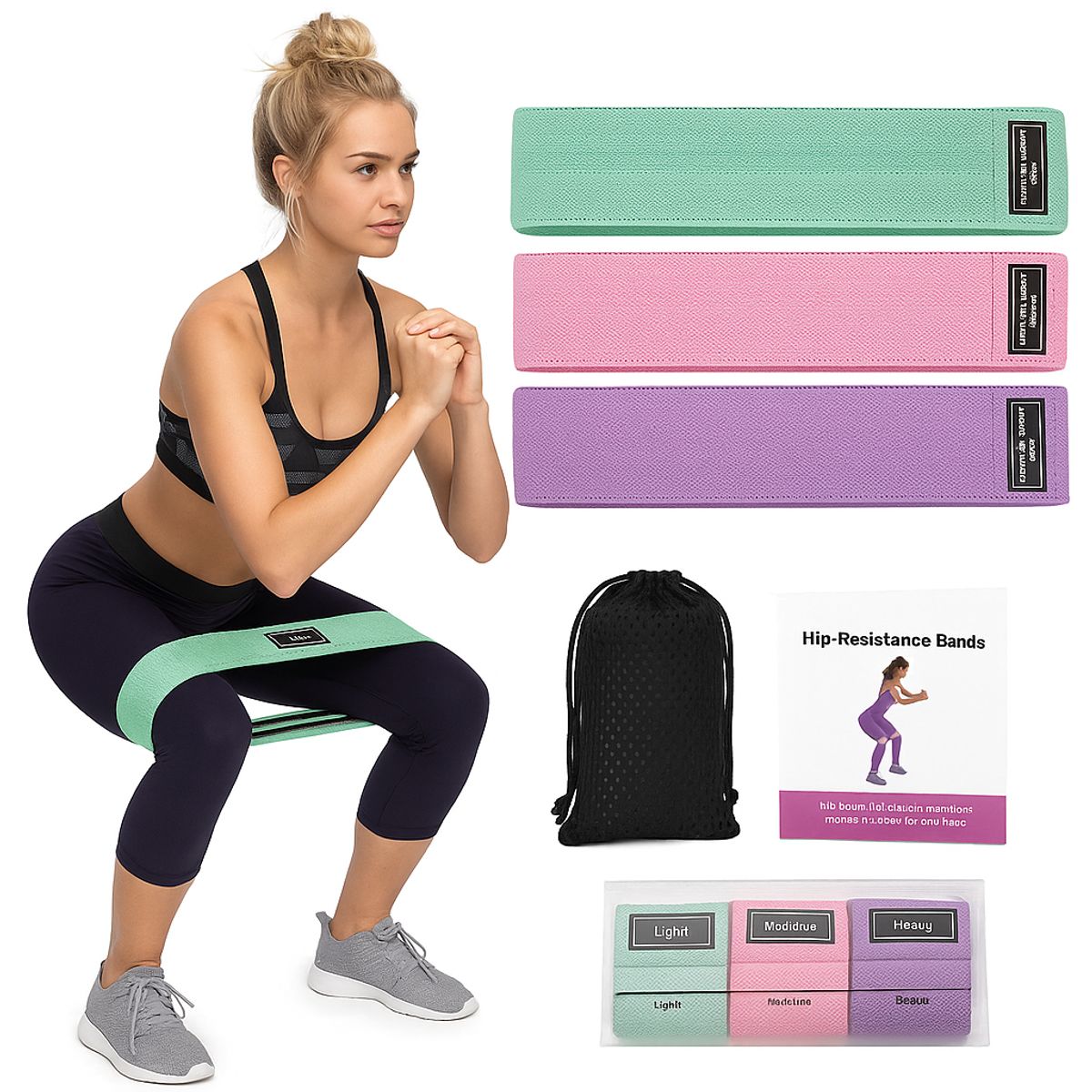 MOVI - Bandas Elásticas para Piernas y Glúteos