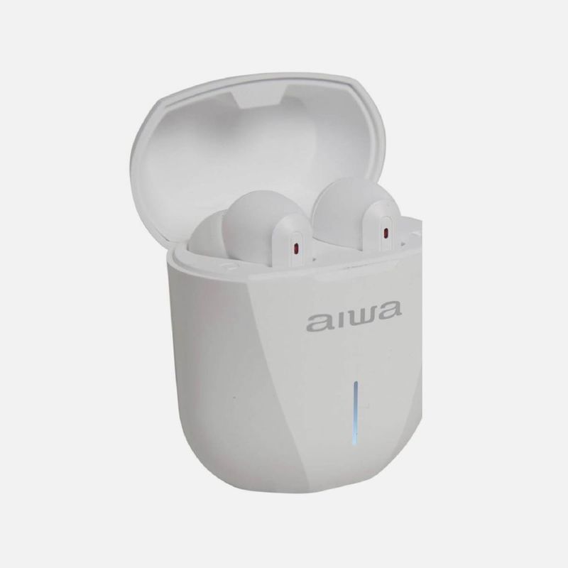AIWA - Audífonos Inalámbricos Aiwa Bluetooth AW-TWS55 BLANCOS