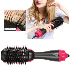 MOVI - Cepillo Alisador Eléctrico Secador Anti Frizz 3 en 1