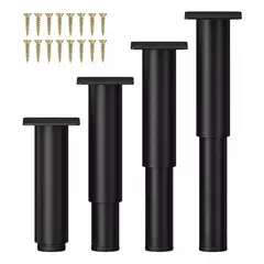 ATURE - De 4 Patas Ajustables De Metal Para Mesa De Centro Y Taburet