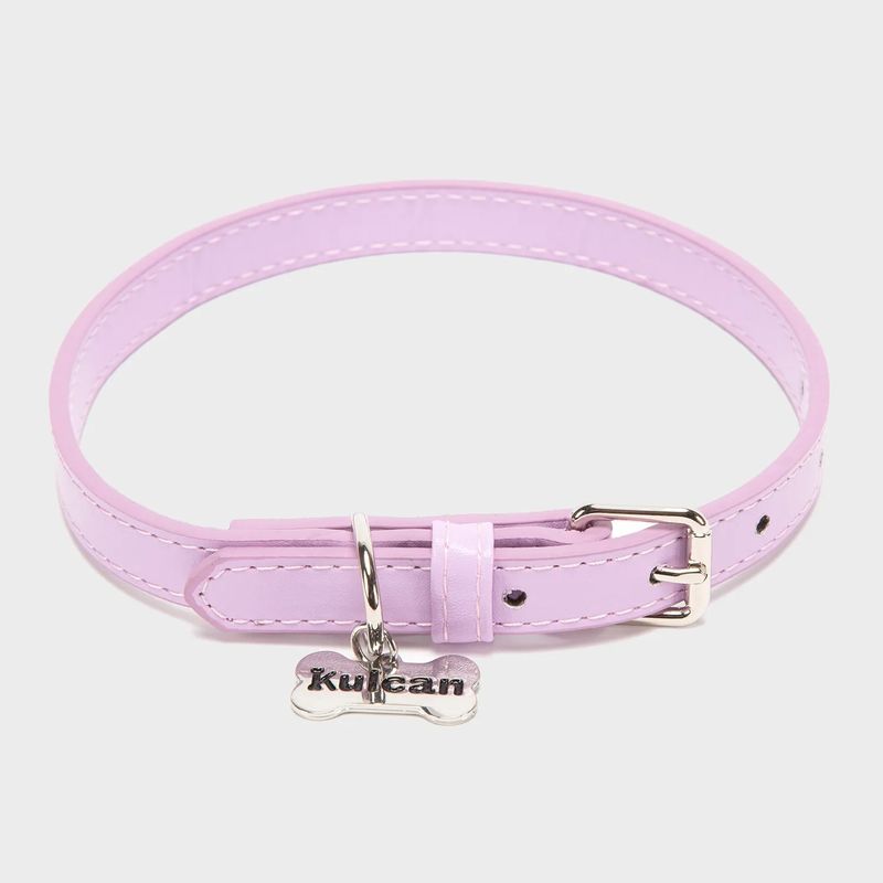 KULCAN - Collar Para Mascota 30-40 Cm Rosado