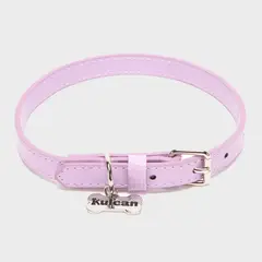KULCAN - Collar Para Mascota 30-40 Cm Rosado