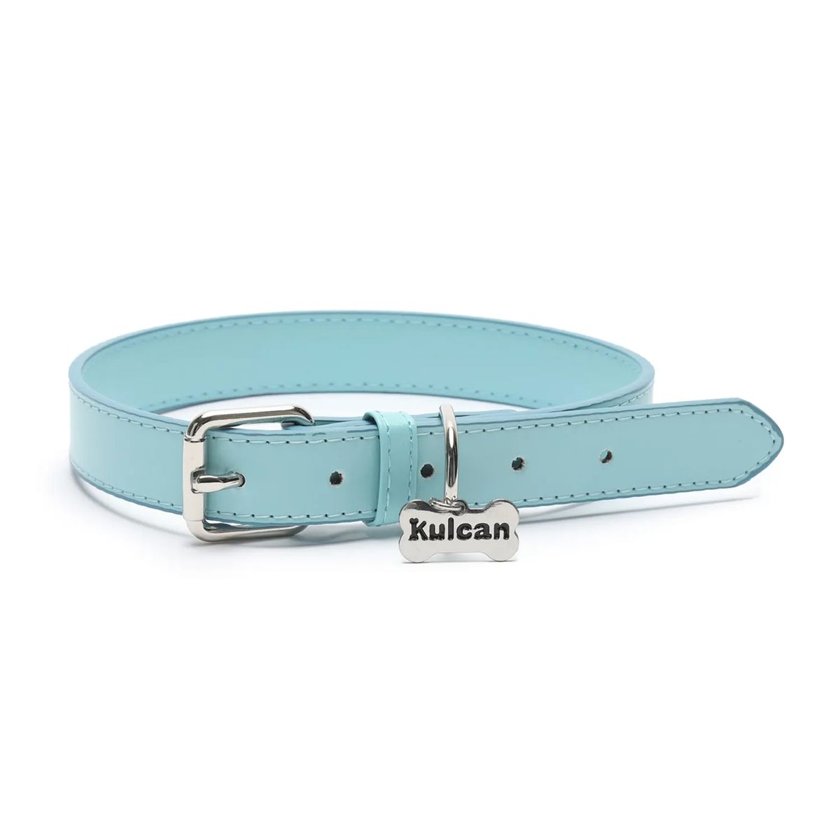 KULCAN - Collar Para Mascota 30-40 Cm Celeste