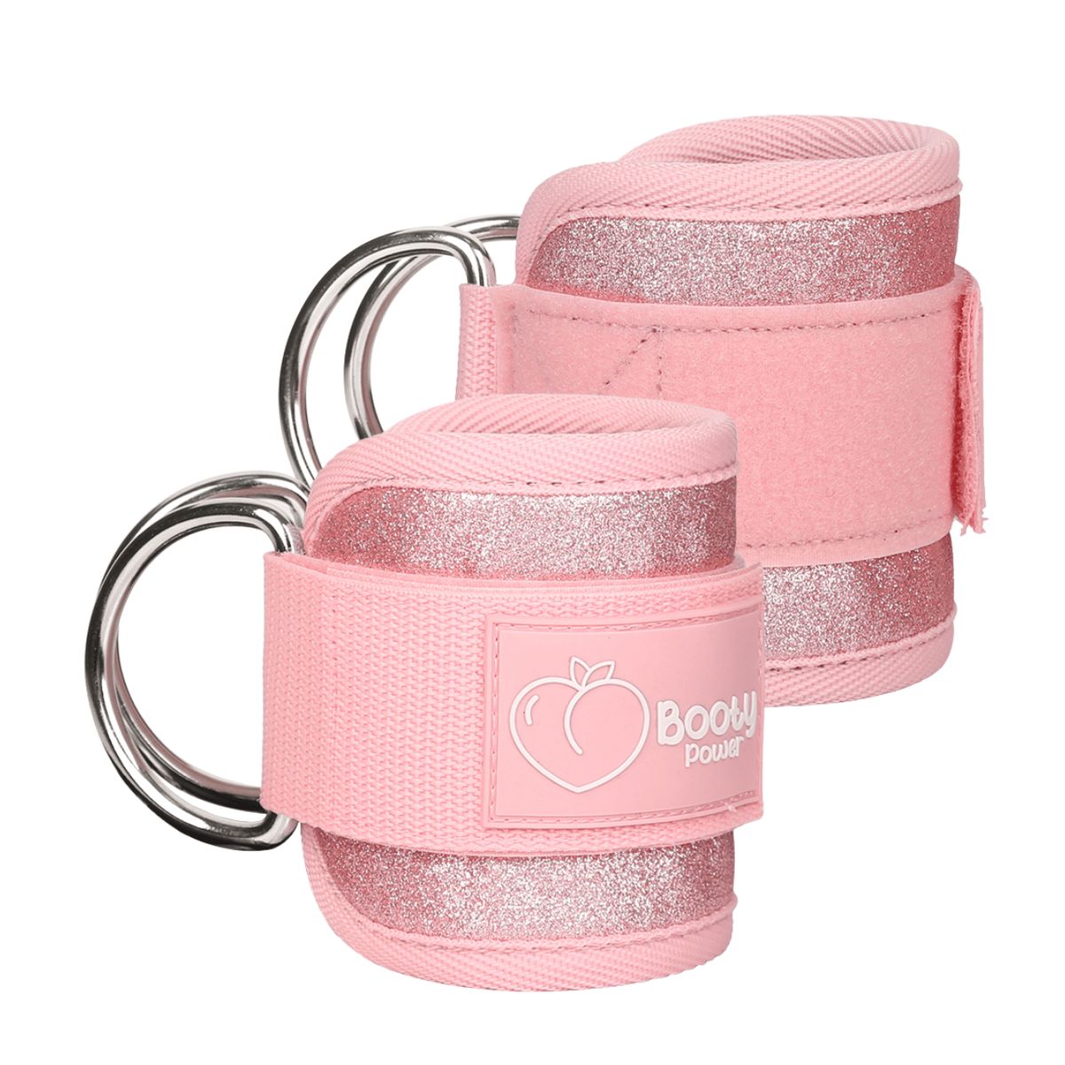 BOOTY POWER - Tobilleras para polea Enganche Gym para glúteos y piernas