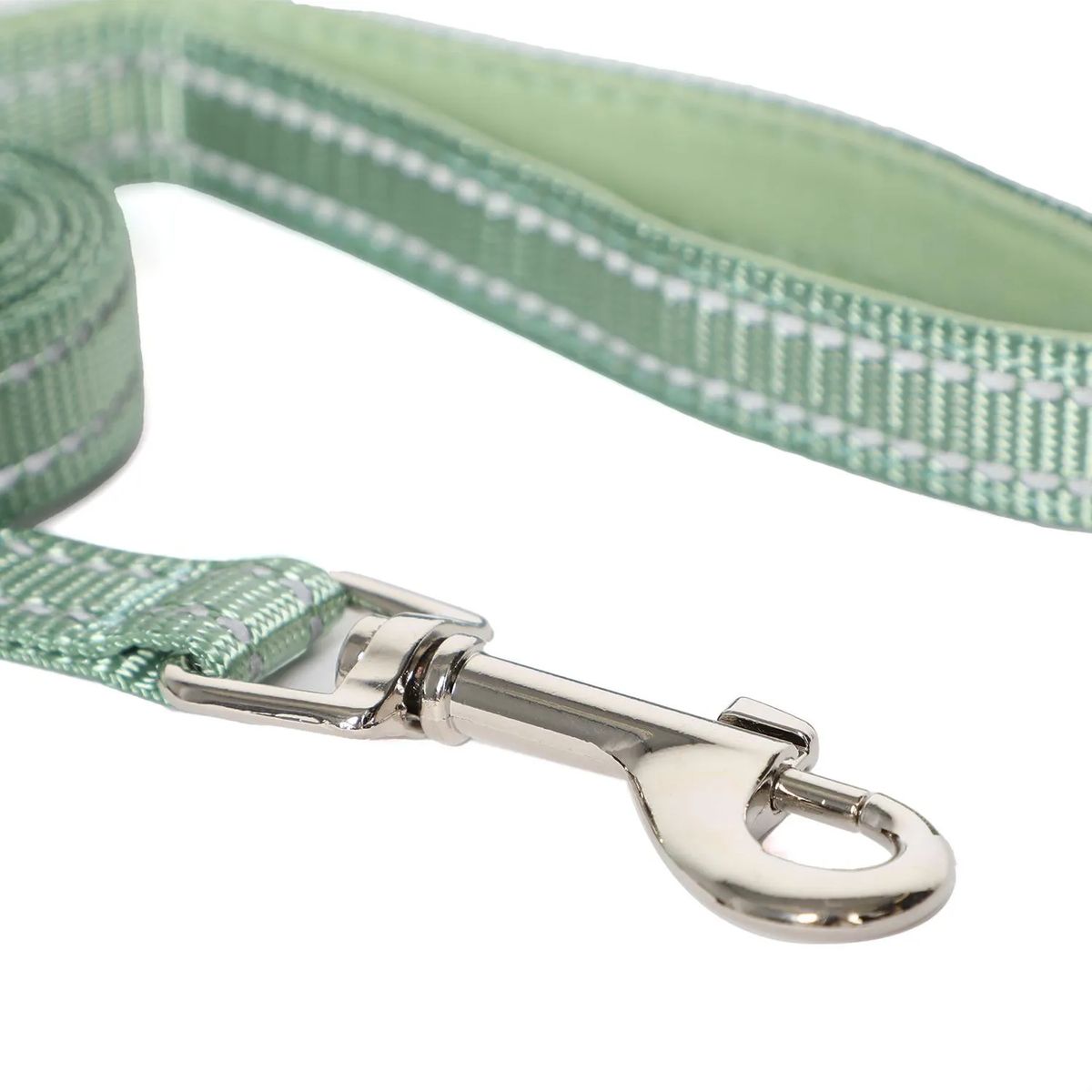 KULCAN - Collar Con Correa para Mascotas Verde