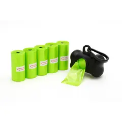 KULCAN - Dispensador Con 140 Bolsas Para Paseos De Perros