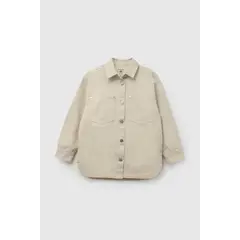 COLLOKY - Chaqueta Niña Beige 579 4