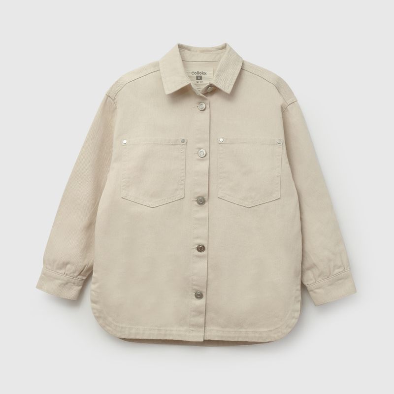 COLLOKY - Chaqueta Niña Beige 57904 Colloky