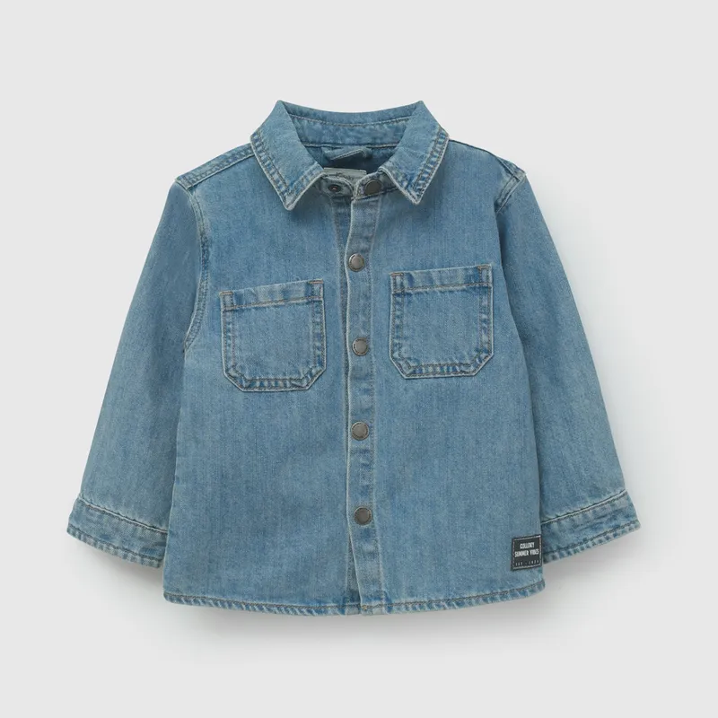 COLLOKY - Chaqueta Bebé niño Celeste 58039 Colloky
