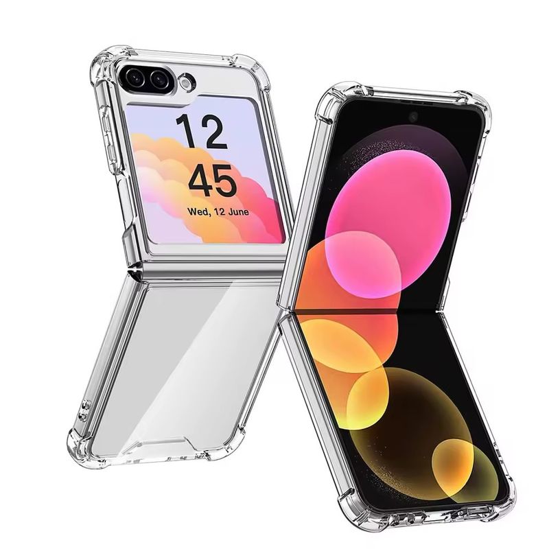 GENERICO - Carcasa Transparente Para Samsung Z Flip 7 FE