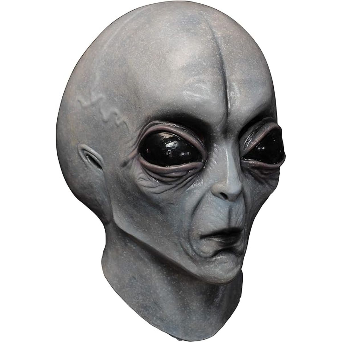 KUANGYE - Máscara Halloween Látex Alien Gris Adultos