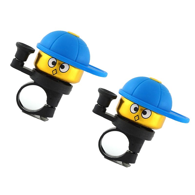 WELDMON - Set 2pk Campana Bicicleta Y Bocina Bicicleta azul