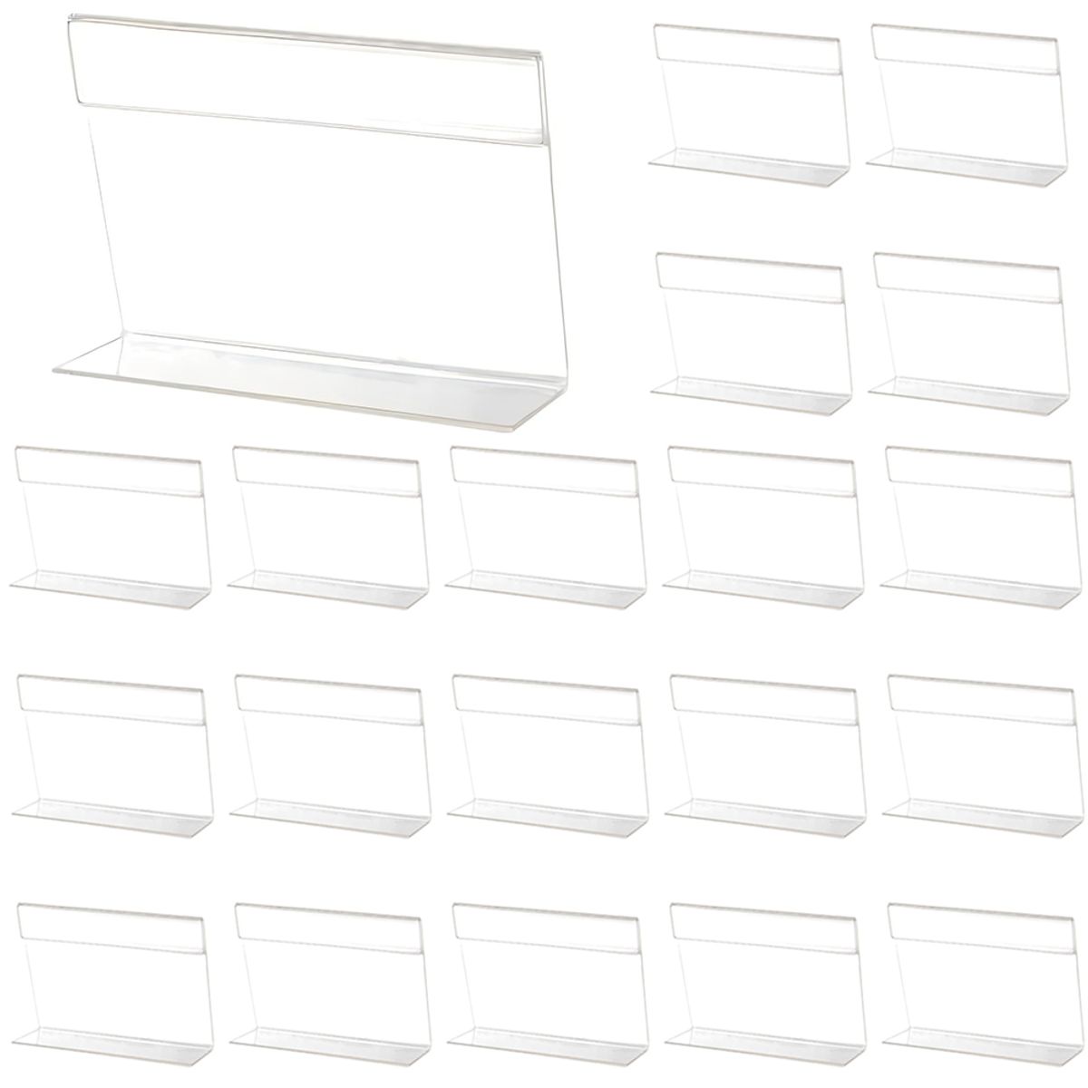 Porta Folleto Precio De Acrilico 90x60 Mm Pack 20 Unidades, marca ATURE - Foto Principal