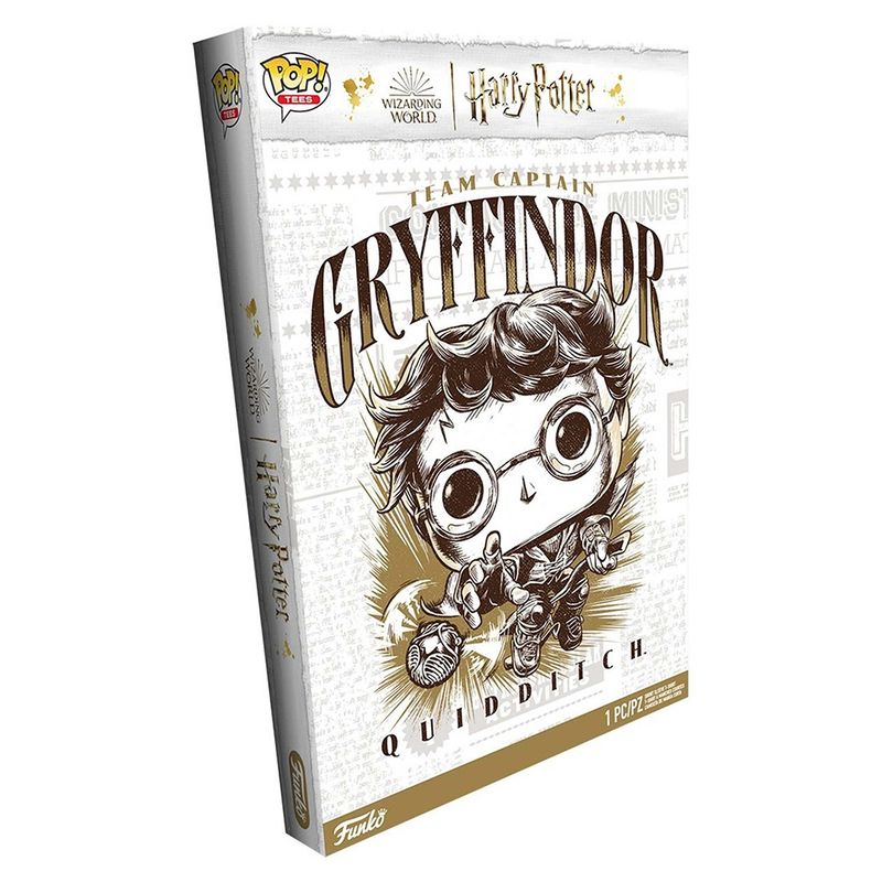 FUNKO - Funko Pop Tees Harry Potter Team Captain Griffindor Talla M